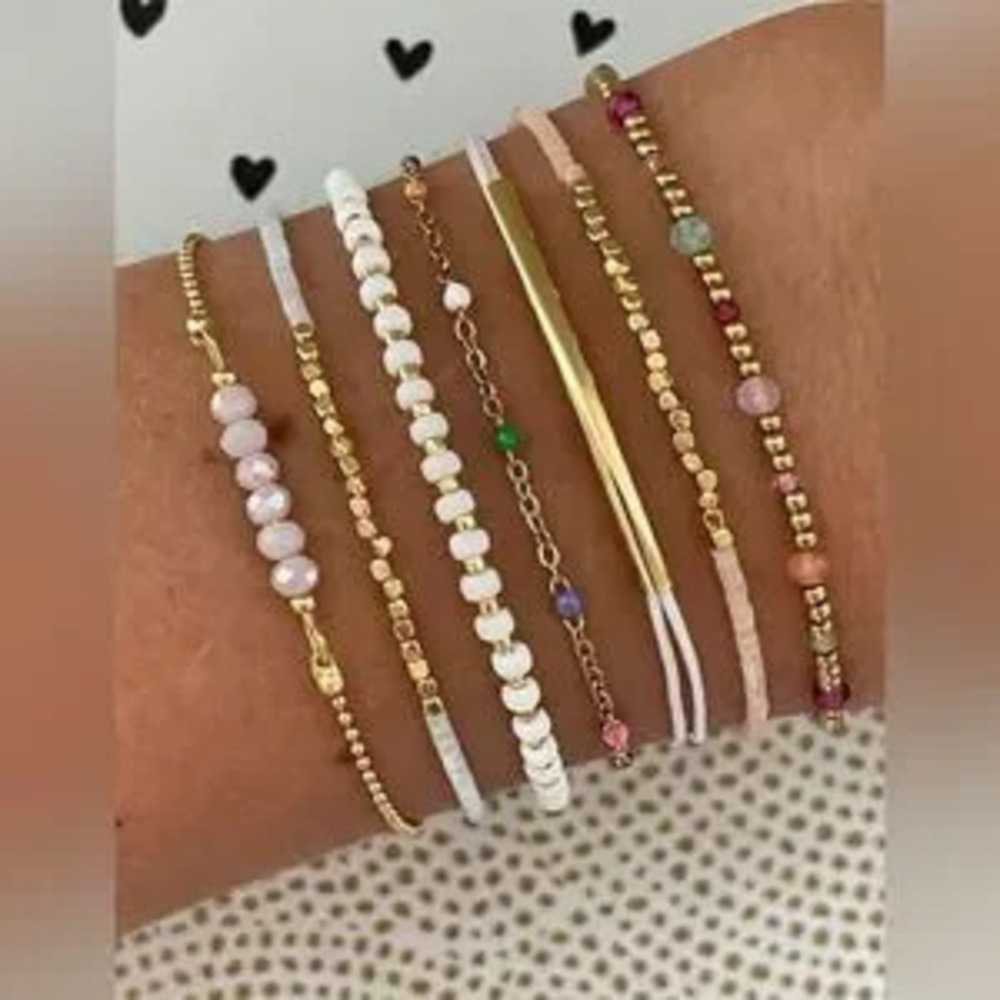 Beaded Bracelet Set?N1294